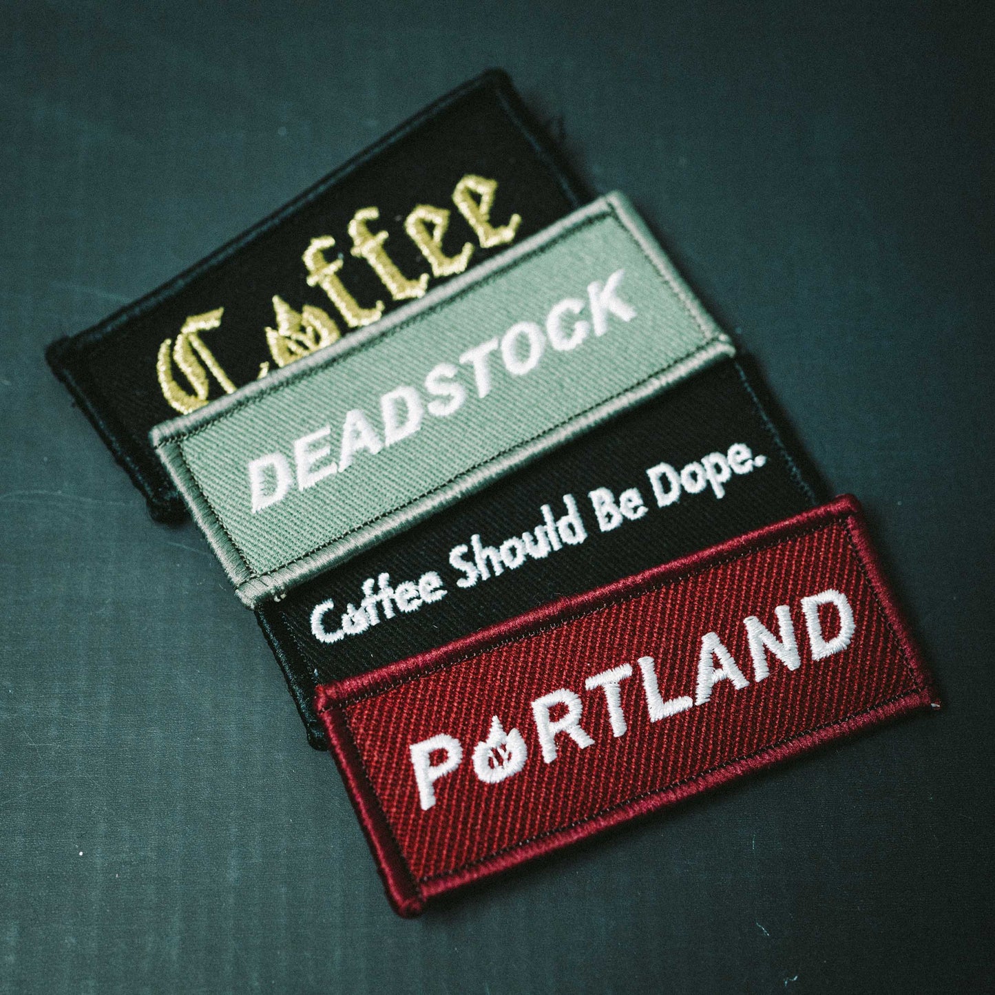 Deadstock 5-Panel Hat ("Portland" Velcro Patch)